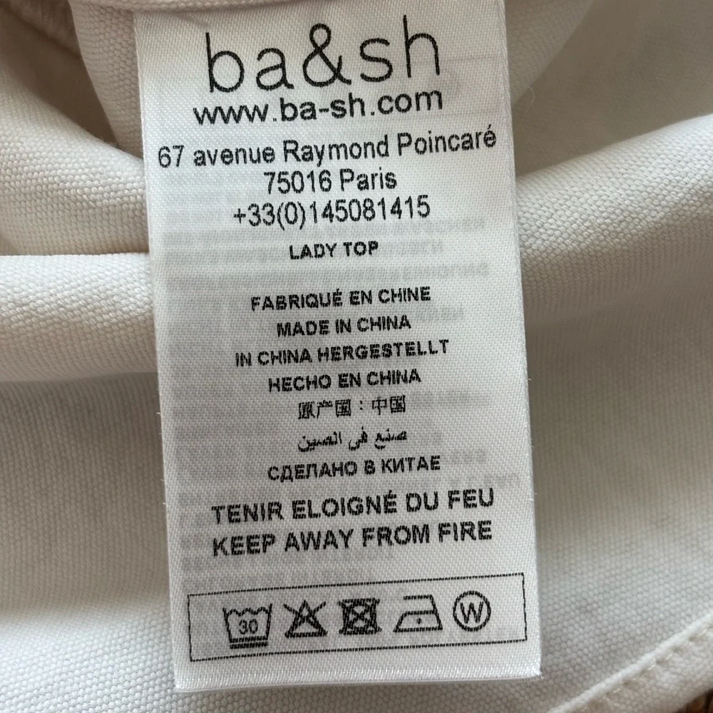 ba&sh wrap top